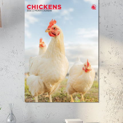 CalendarsRUs Kippen A3 Kalender 2026