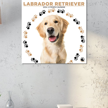 CalendarsRUs Labrador Retriever Blond Kalender 2026