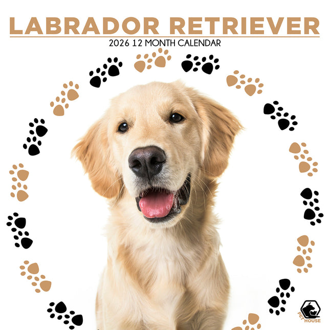 CalendarsRUs Labrador Retriever Blond Kalender 2026