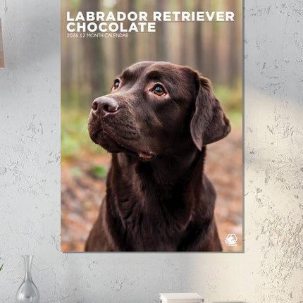CalendarsRUs Labrador Retriever Bruin A3 Kalender 2026