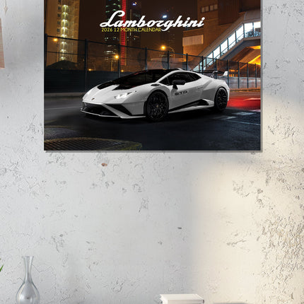 CalendarsRUs Lamborghini A3 Kalender 2026