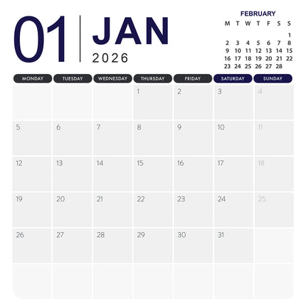 CalendarsRUs Las Vegas Kalender 2026
