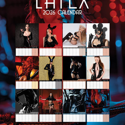 CalendarsRUs Latex A3 Kalender 2026