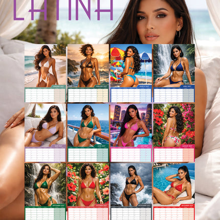 CalendarsRUs Latina A3 Kalender 2027