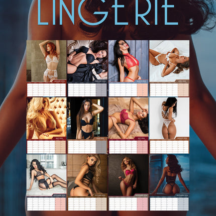 CalendarsRUs Lingerie A3 Kalender 2026