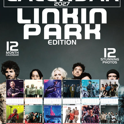 CalendarsRUs Linkin Park A3 Kalender 2027