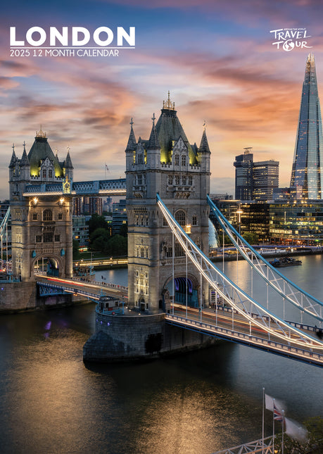 CalendarsRUs Londen A3 Kalender 2025