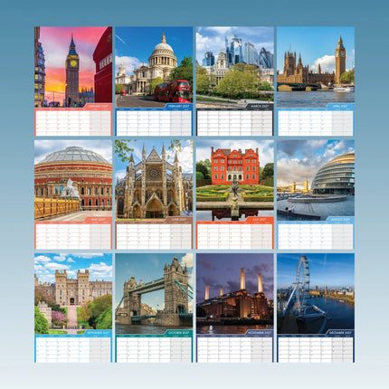 CalendarsRUs Londen A3 Kalender 2027