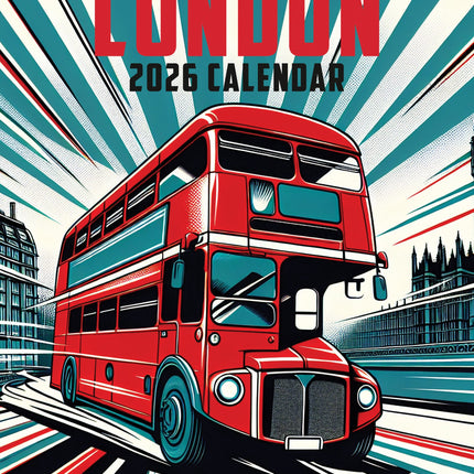 CalendarsRUs Londense Kunst A3 Kalender 2027
