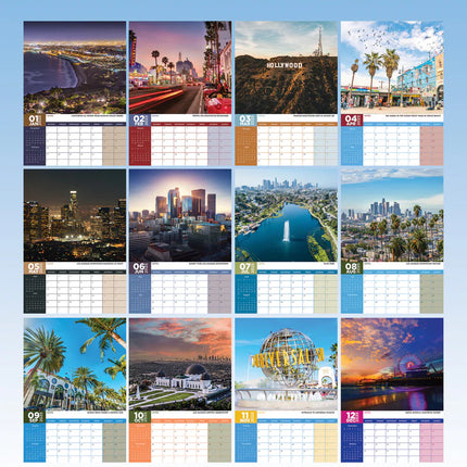 CalendarsRUs Los Angeles A3 Kalender 2025