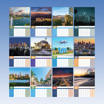 CalendarsRUs Los Angeles A3 Kalender 2026