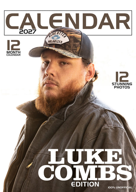 CalendarsRUs Luke Combs A3 Kalender 2027