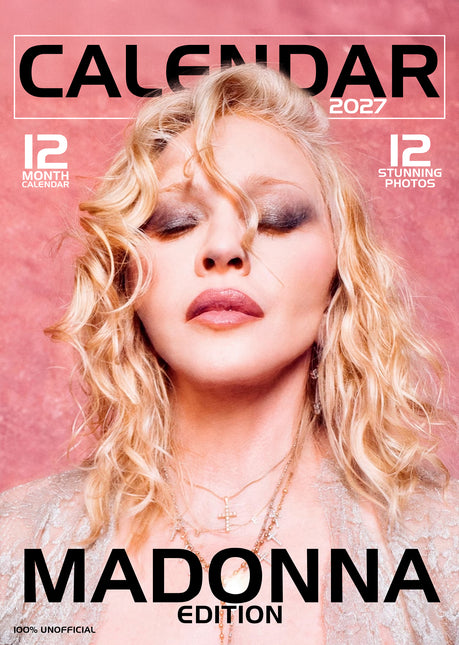 CalendarsRUs Madonna A3 Kalender 2027