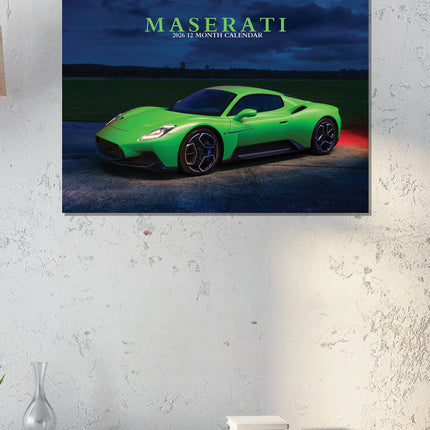 CalendarsRUs Maserati A3 Kalender 2026