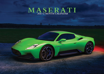 CalendarsRUs Maserati A3 Kalender 2026