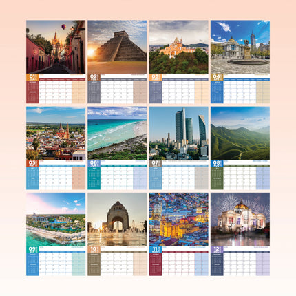 CalendarsRUs Mexico A3 Kalender 2026