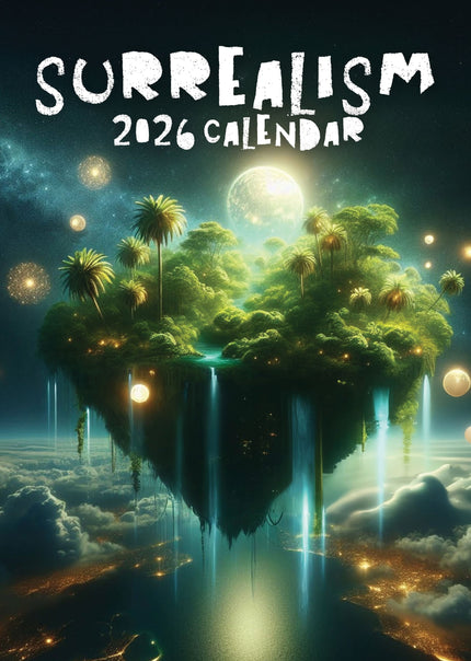 CalendarsRUs Modern Surrealism A3 Kalender 2026
