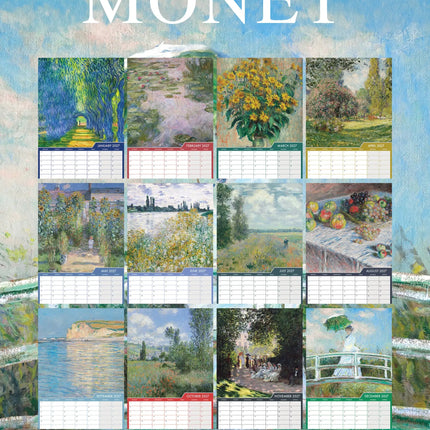 CalendarsRUs Monet A3 Kalender 2027