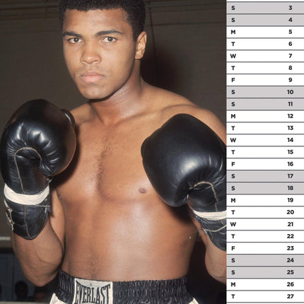 CalendarsRUs Muhammad Ali A3 Kalender 2026