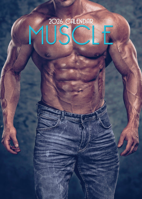 CalendarsRUs Muscle Men A3 Kalender 2026