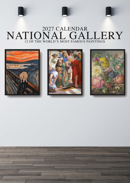 CalendarsRUs National Gallery A3 Kalender 2027