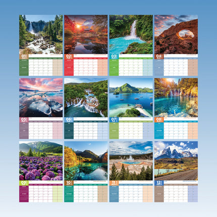CalendarsRUs National Parks A3 Kalender 2026