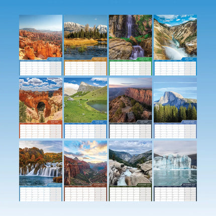 CalendarsRUs National Parks A3 Kalender 2027