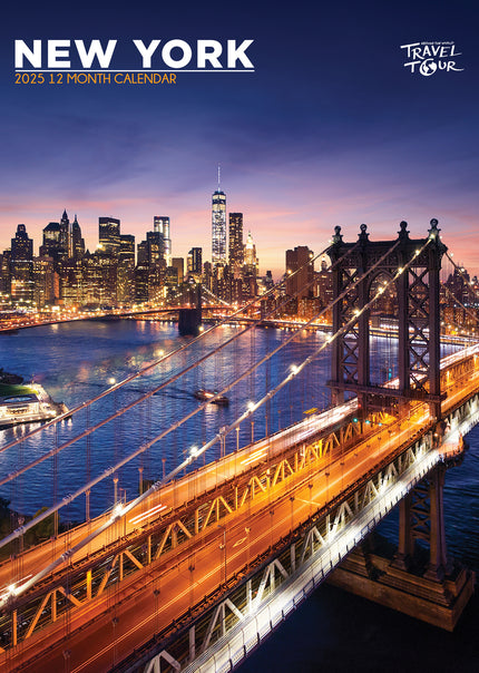 CalendarsRUs New York A3 Kalender 2025