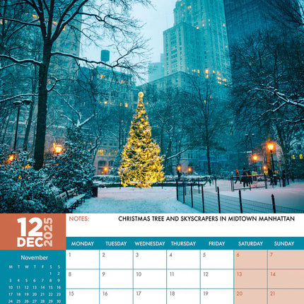 CalendarsRUs New York A3 Kalender 2025