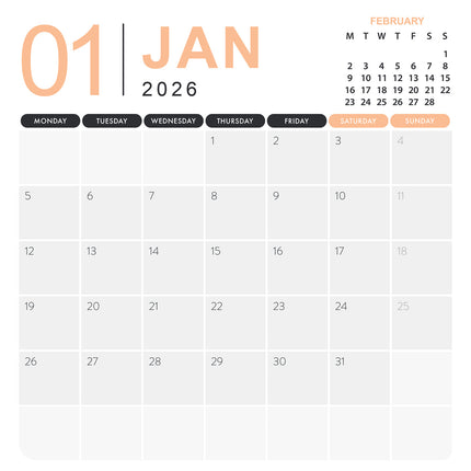CalendarsRUs New York Kalender 2026