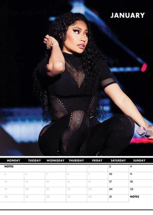 CalendarsRUs Nicki Minaj A3 Kalender 2026