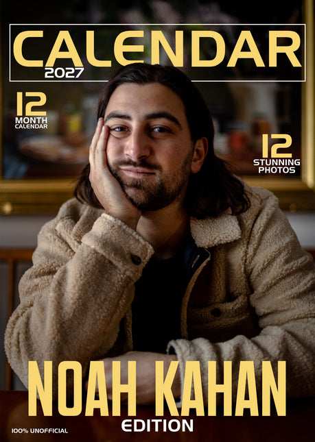 CalendarsRUs Noah Kahan A3 Kalender 2027
