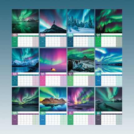 CalendarsRUs Noorderlicht A3 Kalender 2026