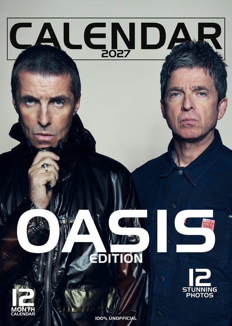 CalendarsRUs Oasis A3 Kalender 2027