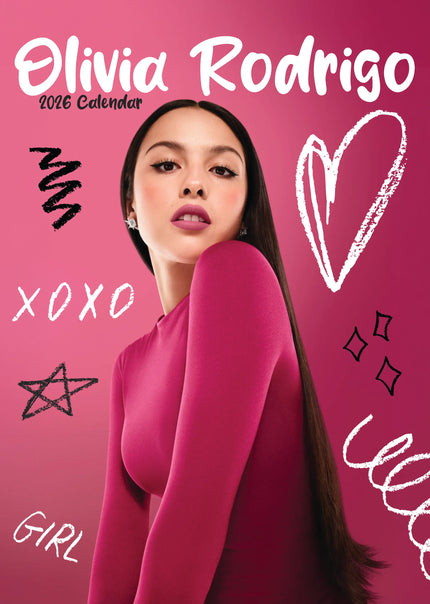 CalendarsRUs Olivia Rodrigo A3 Kalender 2026