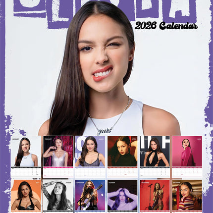 CalendarsRUs Olivia Rodrigo A3 Kalender 2026