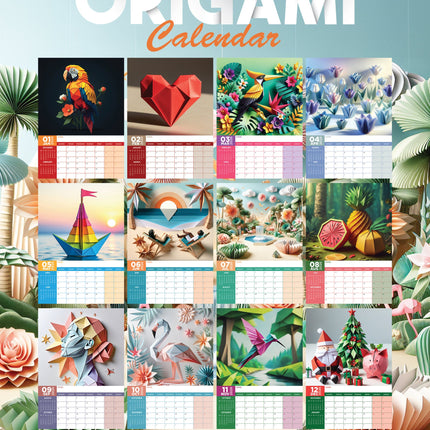 CalendarsRUs Origami A3 Kalender 2026
