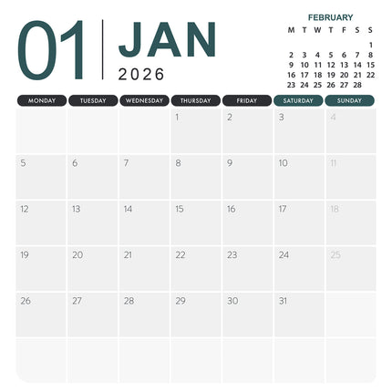 CalendarsRUs Otter Kalender 2026