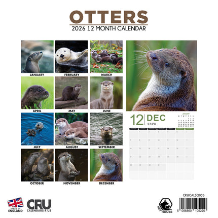 CalendarsRUs Otter Kalender 2026