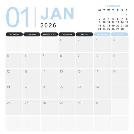 CalendarsRUs Paarden Kalender 2026