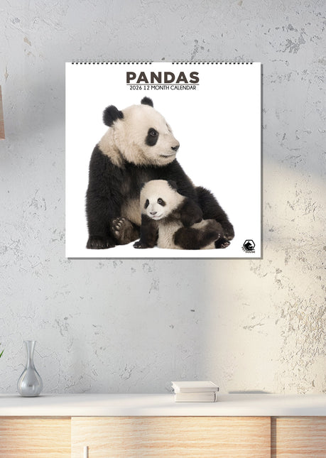 CalendarsRUs Panda Kalender 2026
