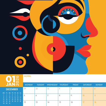 CalendarsRUs Picasso A3 Kalender 2026