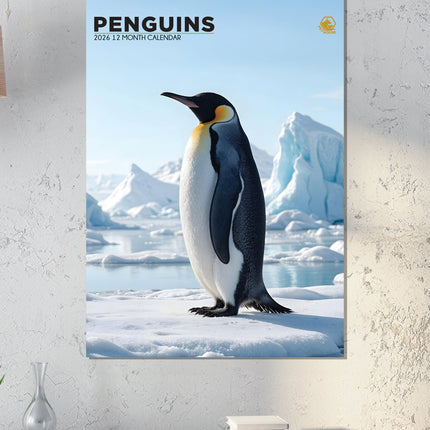 CalendarsRUs Pinguin A3 Kalender 2026
