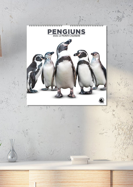 CalendarsRUs Pinguins Kalender 2026