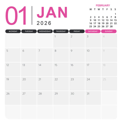 CalendarsRUs Pomeriaan Kalender 2026