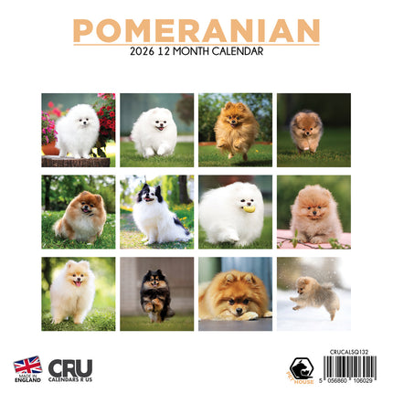 CalendarsRUs Pomeriaan Kalender 2026