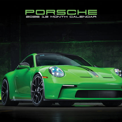 CalendarsRUs Porsche A3 Kalender 2026