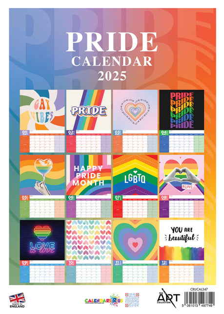 CalendarsRUs Pride Kalender 2025