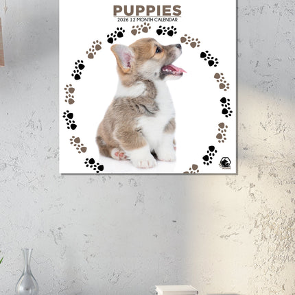 CalendarsRUs Puppies Kalender 2026