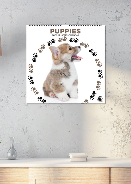 CalendarsRUs Puppies Kalender 2026